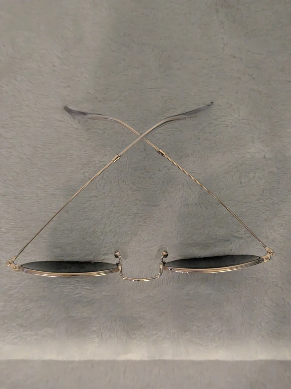Corlin Eyewear Iga Gold Black Square Sunglasses UV400 NWOT